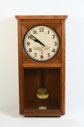 WESTERN UNION WALL CLOCK: Nava