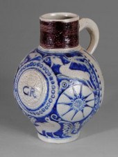 Westerwald King George jug, ci