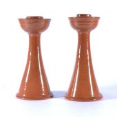 WESTMOORE POTTERY CANDLE STICK