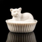 WESTMORELAND WHITE MILK GLASS