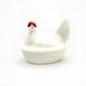 WESTMORELAND WHITE MILK GLASS