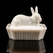 WESTMORELAND WHITE MILK GLASS