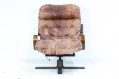 WESTNOFA LEATHER LOUNGE CHAIR