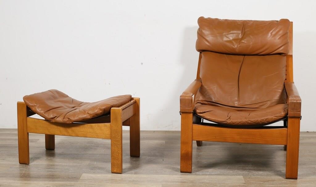 WESTNOFA NORWEGIAN MODERN CHAIR AND