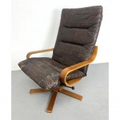 WESTNOFA Teak Modernist Swivel