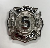 WESTPORT FIRE DEPT PIN BADGEMe