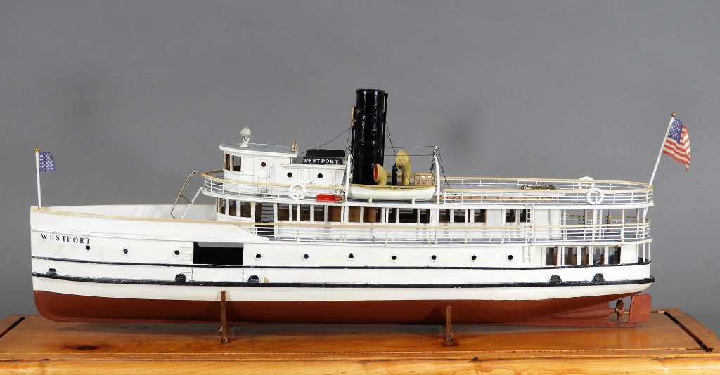 WESTPORT SCRATCH BUILT STEAMBOAT