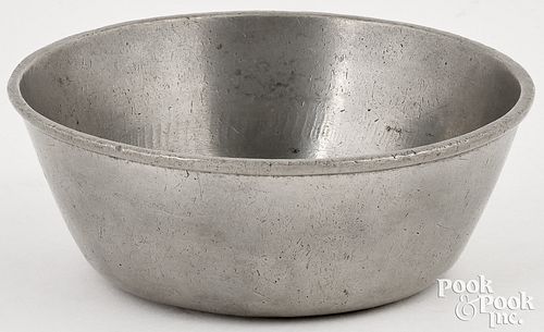 WESTTOWN SCHOOL PEWTER BOWL,