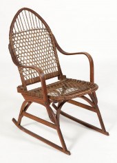 W.F. TUBBS CO. SNOWSHOE ROCKER