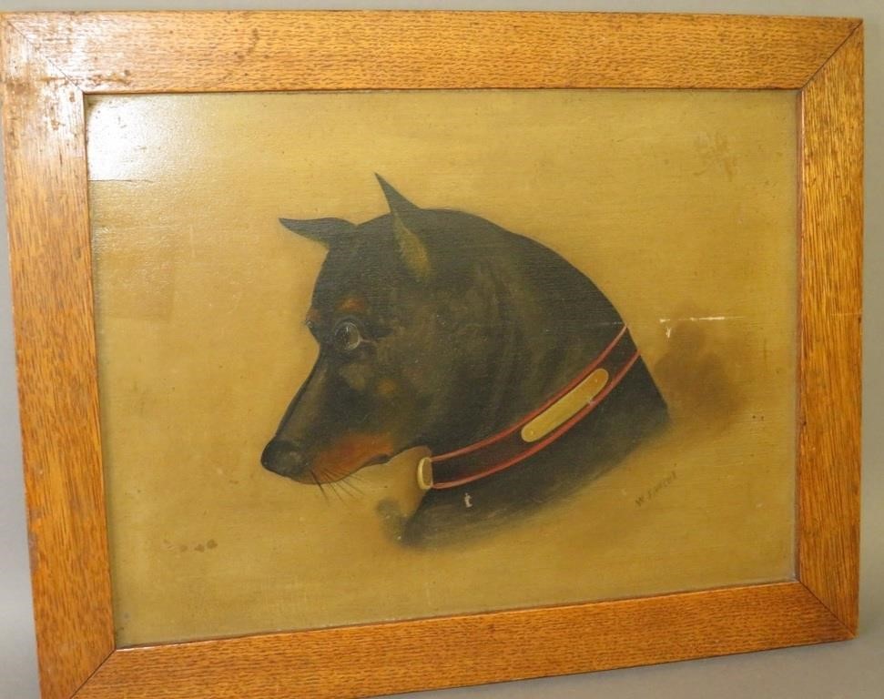 W.F. VACHI OIL ON BOARDca. 1910;