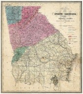 W.G. Bonner map of Georgia, &q