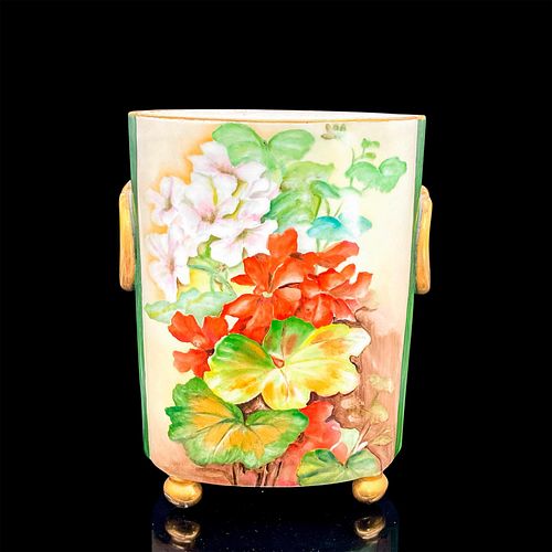 WG & CO LIMOGES PORCELAIN FOOTED