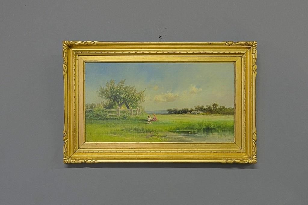 W.H. Cooper oil on masonite