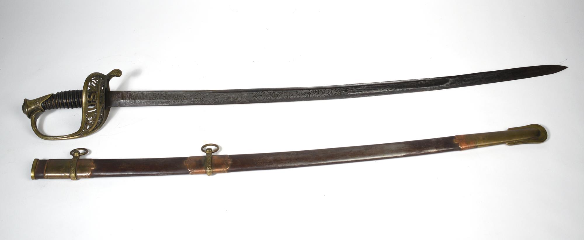 W.H. HORSTMAN US CAVALRY SWORD.