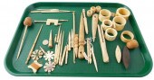 WHALE BONE AND IVORY ASSORTMEN