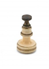 WHALE IVORY PIPE TAMP OR DOCUM