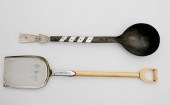 WHALE IVORY SERVING SHOVEL OF