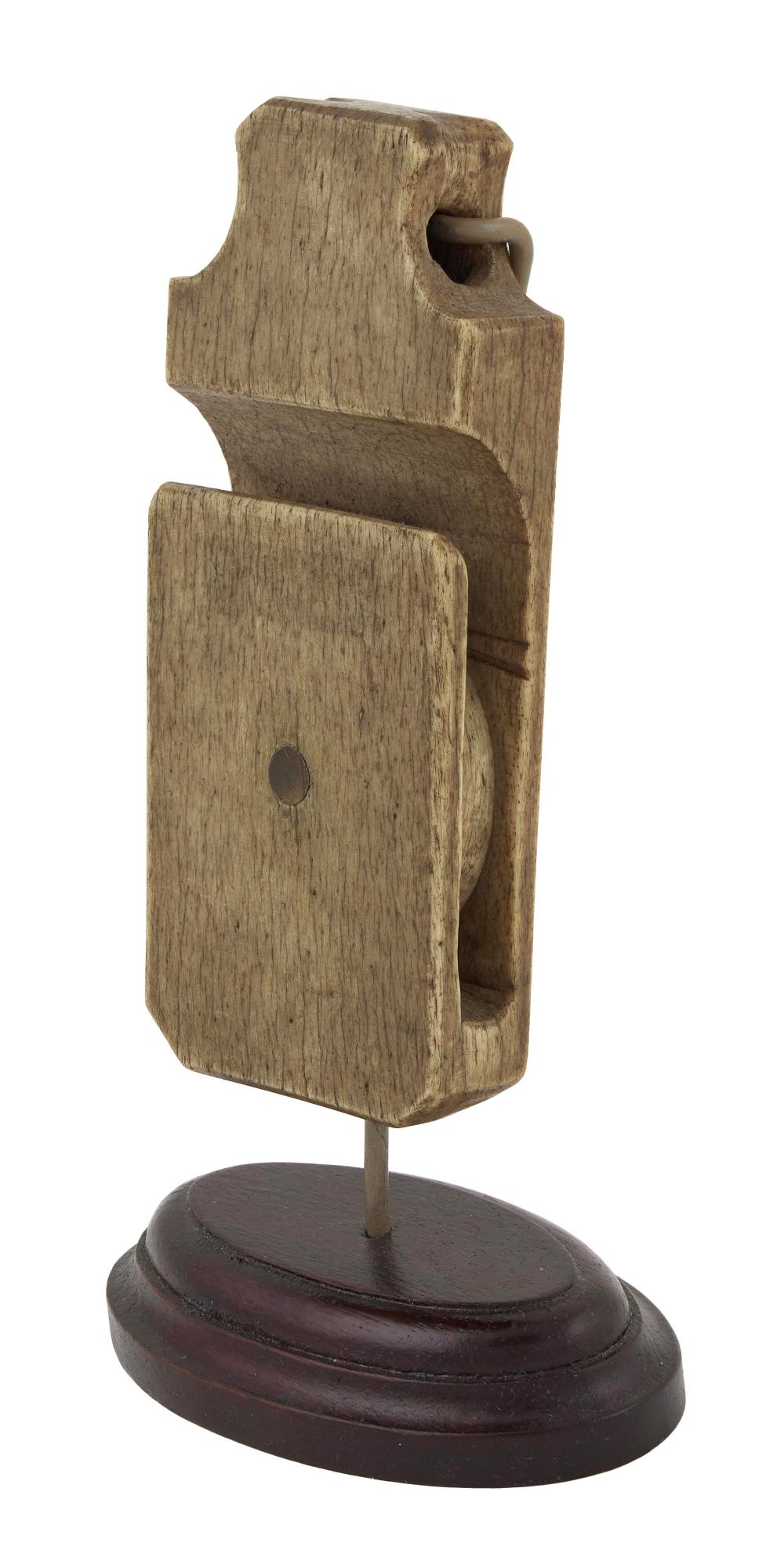 WHALEBONE SNATCH BLOCK 19TH CENTURY