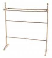 WHALEBONE TOWEL RACK 19TH CENT