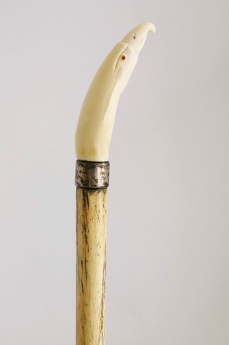 WHALEMAN CARVED EAGLE HEAD