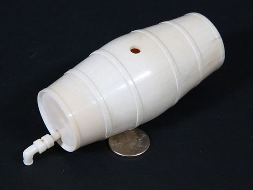 WHALEMAN MADE ANTIQUE WHALE IVORY