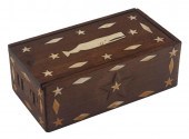 WHALEMAN-MADE BOX 19TH CENTURY