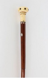WHALEMAN MADE INLAID MAHOGANY