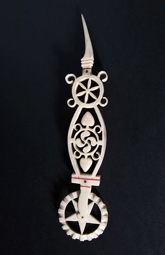 WHALEMAN MADE LARGE OPEN-WORK AND