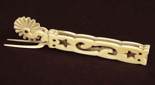 WHALEMAN MADE PIE CRIMPER, 19TH