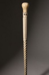 WHALEMAN MADE TURNED KNOB WALK