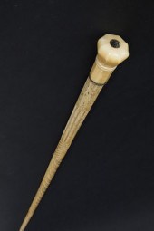 WHALEMAN MADE WHALE IVORY AND