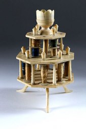WHALEMAN MADE WHALE IVORY AND