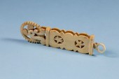 WHALEMAN MADE WHALE IVORY PIE
