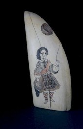 WHALEMAN SCRIMSHAW AND POLYCHR