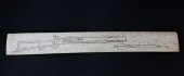 WHALEMAN SCRIMSHAWED ANTIQUE W