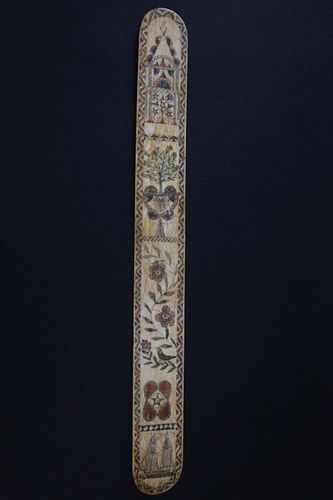 WHALEMAN SCRIMSHAWED POLYCHROME