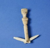 WHALER CARVED WHALE IVORY HYGI