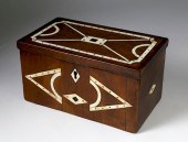 WHALER MADE INLAID TRINKET BOX