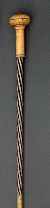 WHALER MADE WHALE IVORY AND PA
