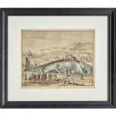 [WHALING] HAND-COLORED ENGRAVI