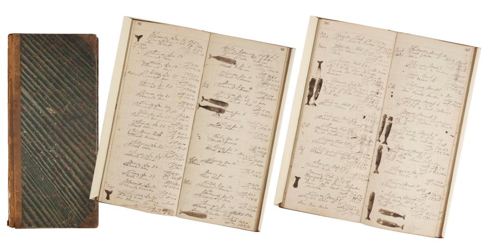 WHALING JOURNAL FROM THE BARK