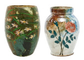 WHEATLEY POTTERY VASES, TWO<br