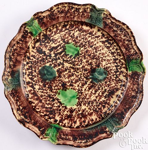 WHIELDON TYPE TORTOISESHELL GLAZE