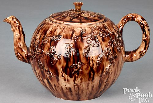 WHIELDON TYPE TORTOISESHELL GLAZE