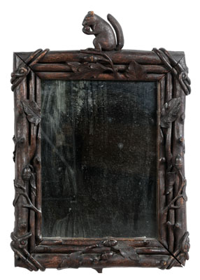 Whimsical Folk Art Mirror