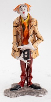 WHIMSICAL ITALIAN CERAMIC FIGU