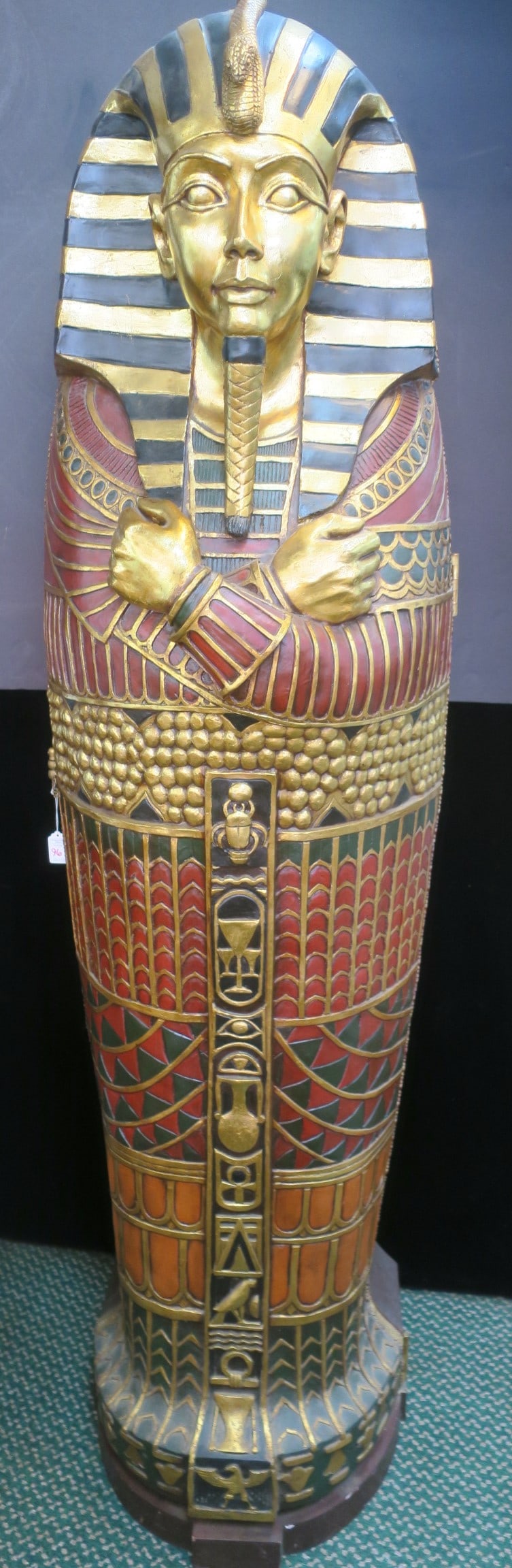 WHIMSICAL KING TUT SARCOPHAGUS