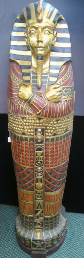 WHIMSICAL KING TUT SARCOPHAGUS