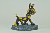 WHIMSICAL WALKING DOG DOORSTOP