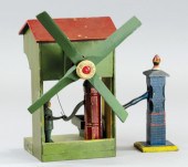 WHIRLIGIG AND PUMP Early 1900'